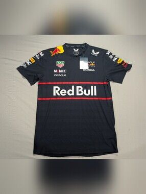 Red Bull Racing F1 Men's 2025 Team T-Shirt- Navy